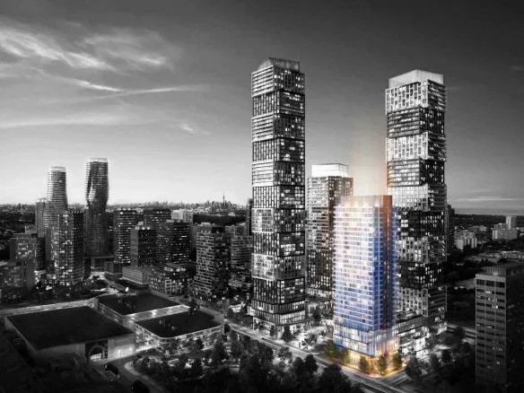 Exchange Signature Residences in Mississauga, Condo, Easy Precon