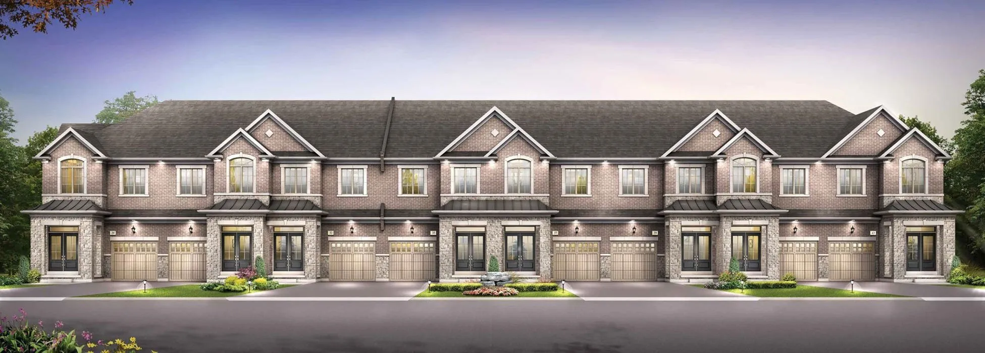 Oak Ridge Meadows in Gormley, Townhouse & Single Family Home, Easy Precon