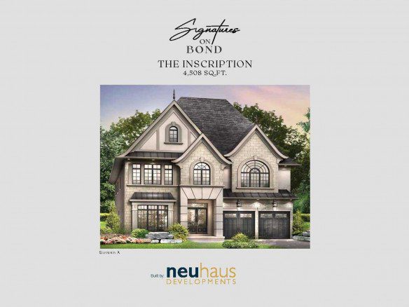 The Signatures on Bond in Richmond Hill, Single Family Home, Easy Precon