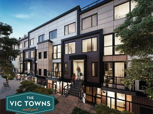The Vic Towns in Toronto, Condo and Townhouse, Easy Precon