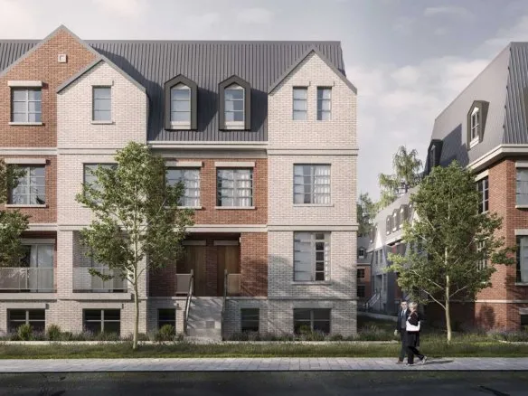 Towns of Islington Village in Toronto Townhouse EasyPrecon