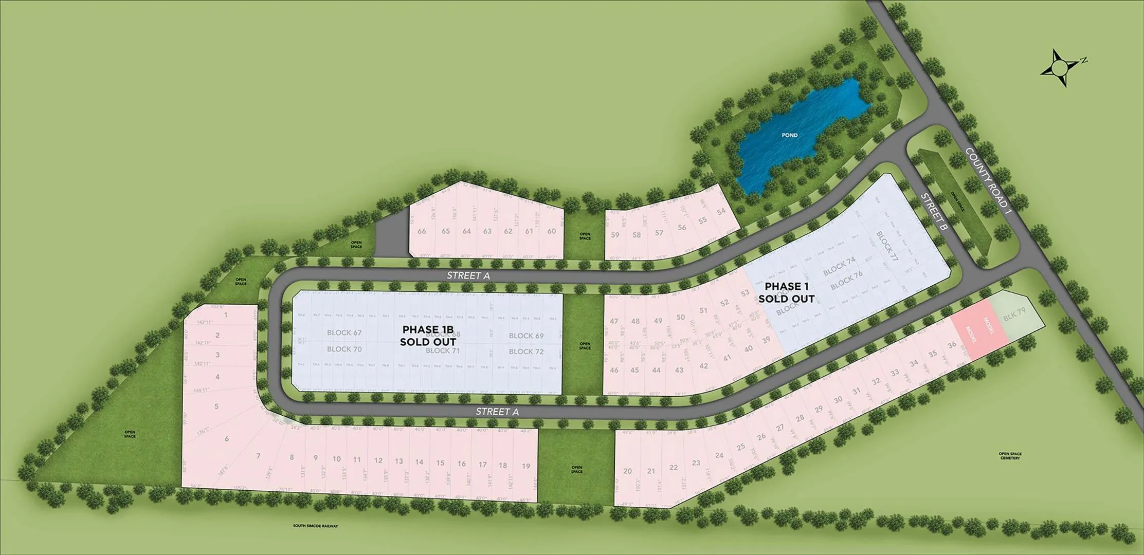 Beeton Village in New Tecumseth Townhouse & Single Family Home EasyPrecon