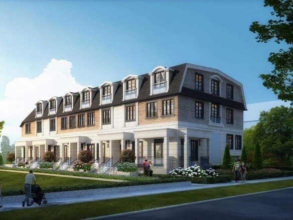 Springale Manors in Toronto Townhouse EasyPrecon